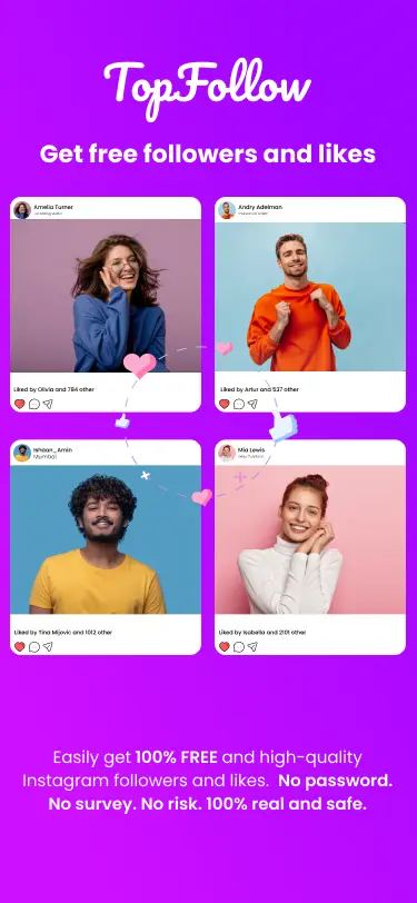 Promo Banner TopFollow APK